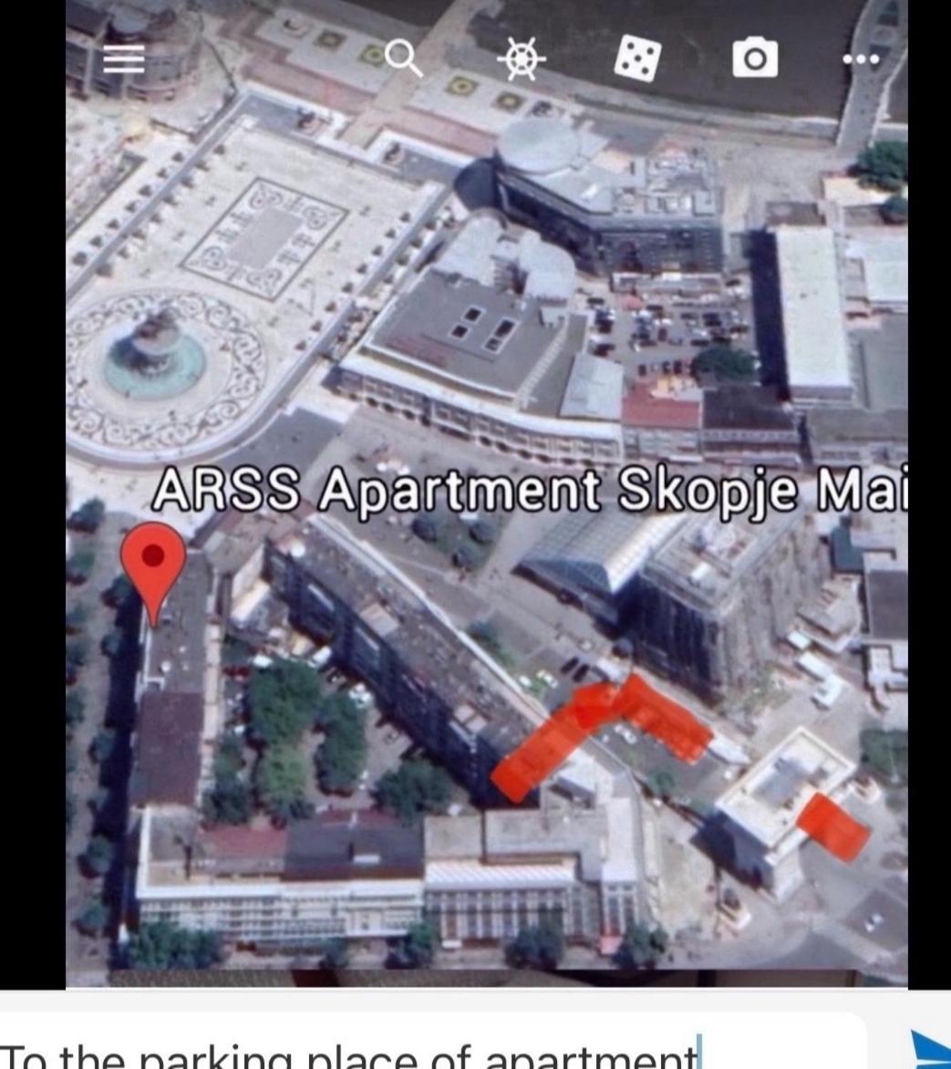 Arss Apartment Skopje Main Square ภายนอก รูปภาพ