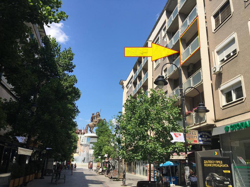 Arss Apartment Skopje Main Square ภายนอก รูปภาพ