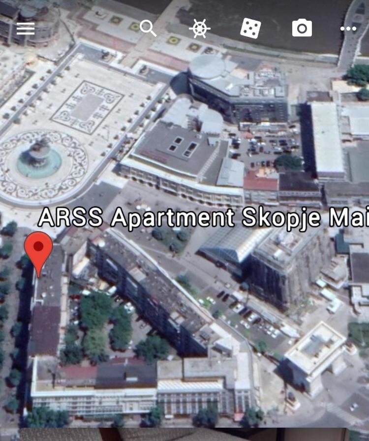 Arss Apartment Skopje Main Square ภายนอก รูปภาพ