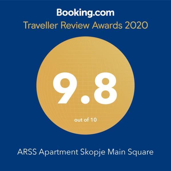 Arss Apartment Skopje Main Square ภายนอก รูปภาพ